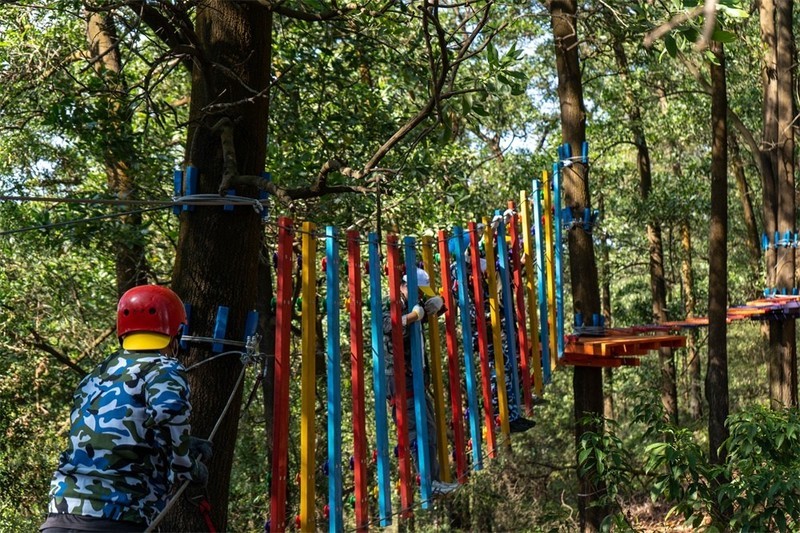 丛林冒险，体验不一样的广州帽峰山生态园