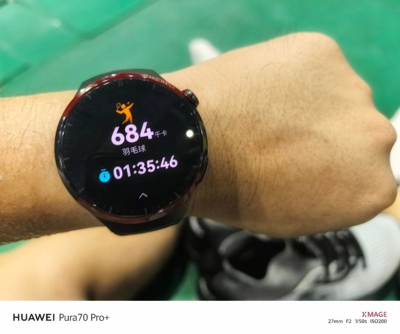 各位林丹们！华为手表千呼万唤的羽毛球模式来了！