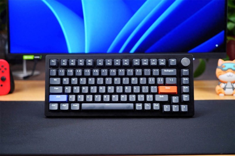 高效能触发，顺滑手感，玩游戏更尽兴--醉鹿A75磁轴键盘分享
