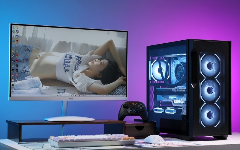 终于入手i7-14700K之后，搭配4080+先马坦克5攒了台黑色硬核主机