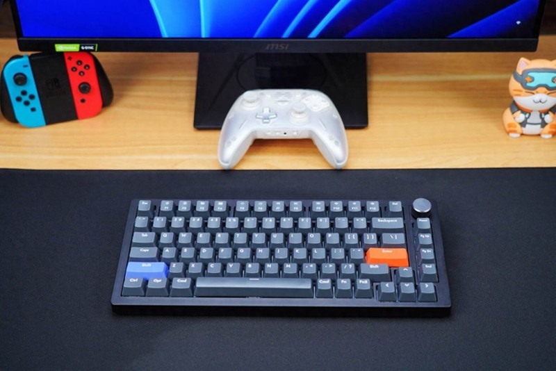 高效能触发，顺滑手感，玩游戏更尽兴--醉鹿A75磁轴键盘分享