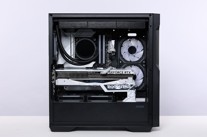 终于入手i7-14700K之后，搭配4080+先马坦克5攒了台黑色硬核主机