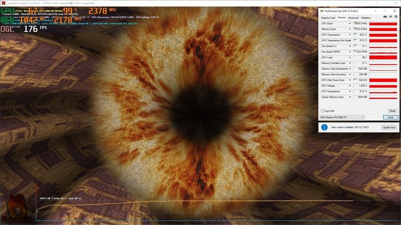 打游戏真舒服，1080P高帧畅玩，华擎6650XT 8GO小测