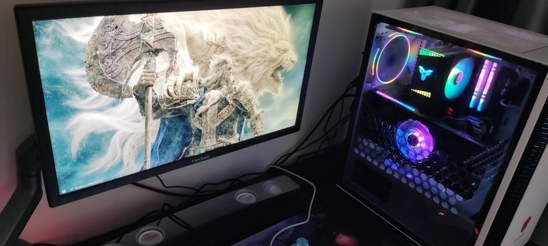 打游戏真舒服，1080P高帧畅玩，华擎6650XT 8GO小测