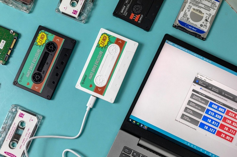 重燃磁带机情怀，ORICO奥睿科复古移动硬盘盒体验