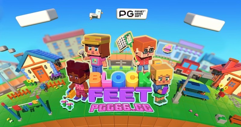 打造梦想方块小镇！《Blockfeet》PGSOFT模拟器建造游戏即将上线