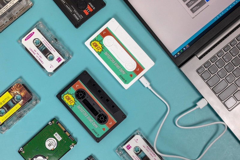 重燃磁带机情怀，ORICO奥睿科复古移动硬盘盒体验