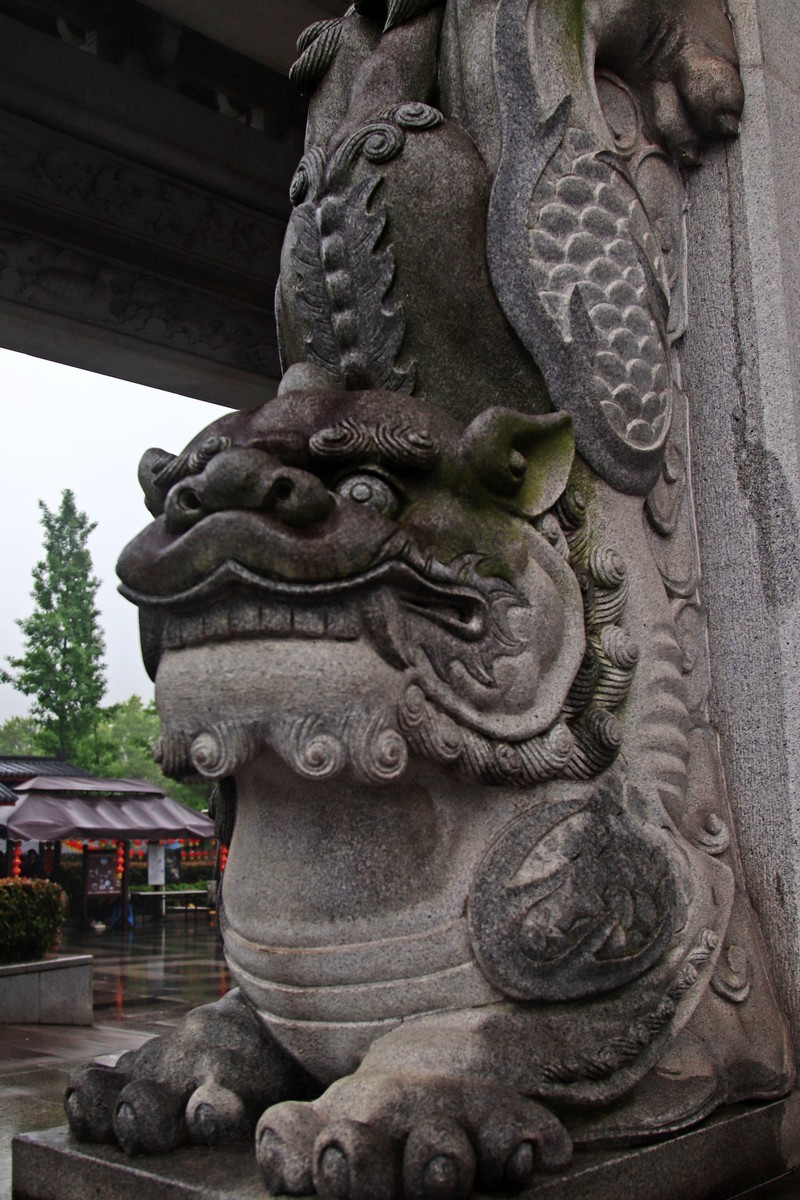 游览九华山大愿文化园