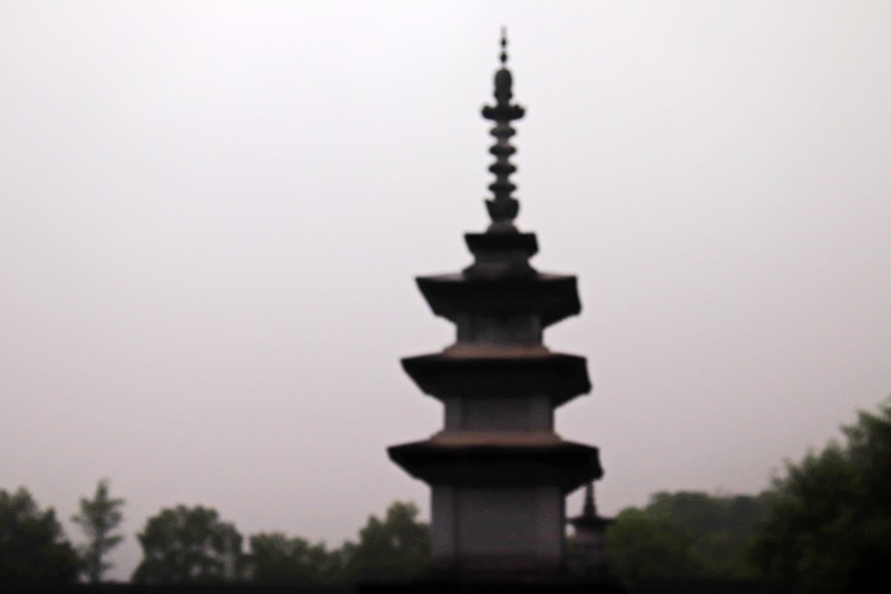 游览九华山大愿文化园