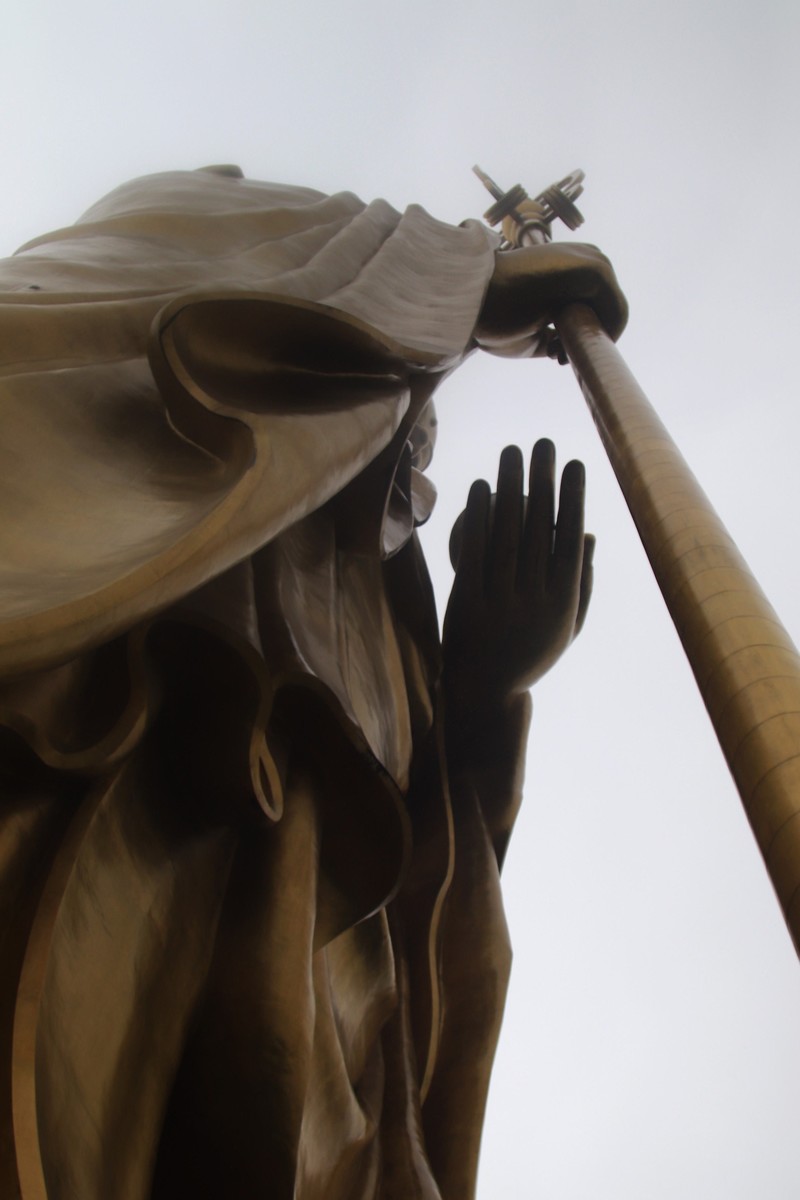 游览九华山大愿文化园