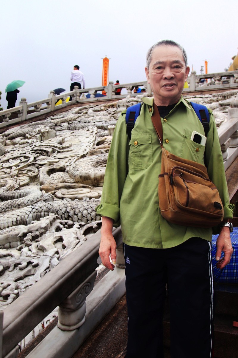 游览九华山大愿文化园