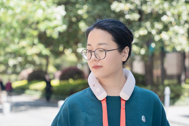 上班脖子酸了怎么办？试试倍轻松元气 CC颈