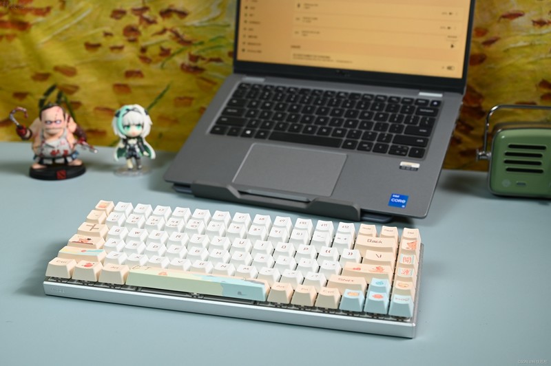 设计超萌的机械键盘，超有手感还不吵人，雷柏MT510PRO键盘上手