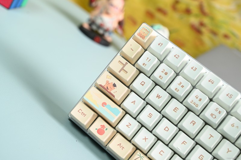 设计超萌的机械键盘，超有手感还不吵人，雷柏MT510PRO键盘上手