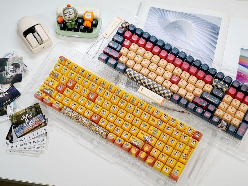 女生机械键盘怎么选？打造漂亮桌搭，女神节送Lofree洛斐小翘没错