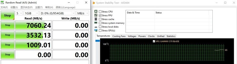 轻松突破7000MB/s XPG 翼龙 S70 Blade PCIe 4.0固态硬盘极速体验