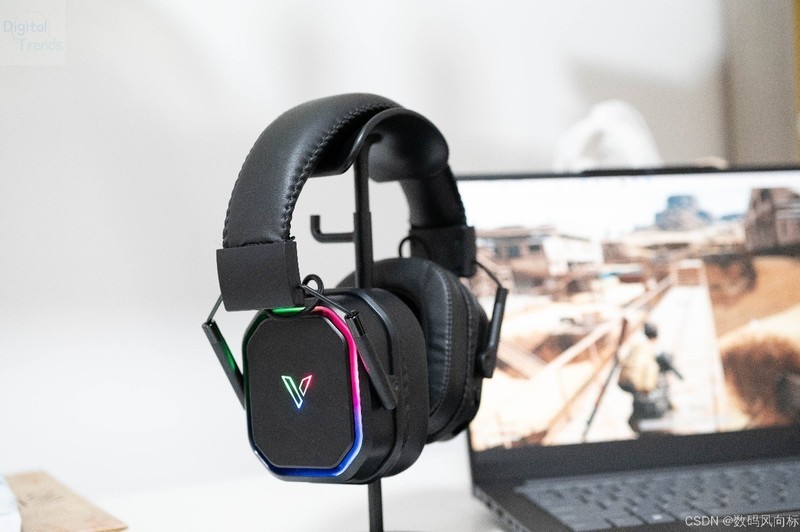 游戏耳机怎么选？雷柏VH850：舒适佩戴，持久作战不累耳！