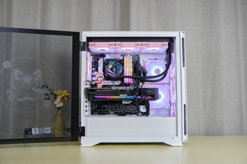 颜值担当爱国者yogok1白色寅虎娘联名定制版国风机箱开箱上手