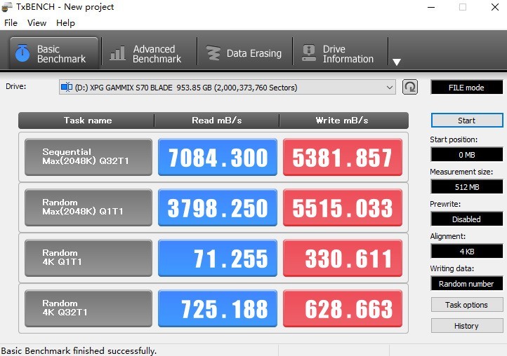 轻松突破7000MB/s XPG 翼龙 S70 Blade PCIe 4.0固态硬盘极速体验