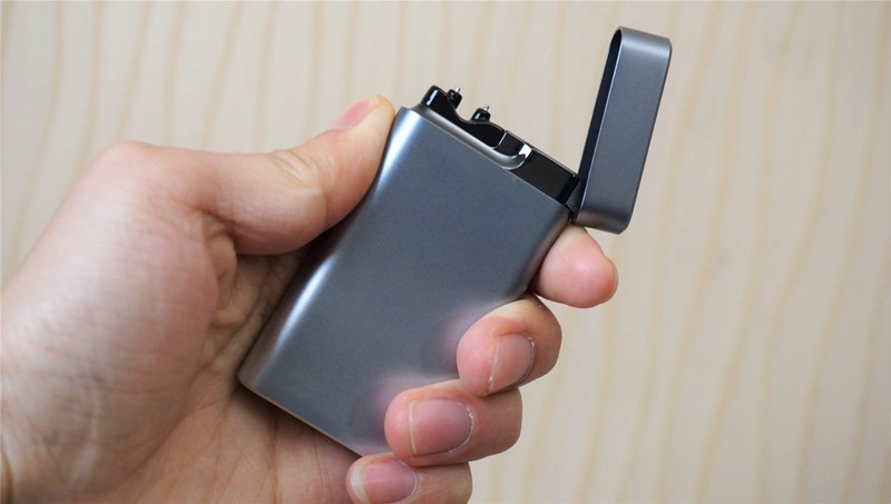 小米有品上线男人的新玩具！极蜂等离子电弧打火机评测：颜值不错