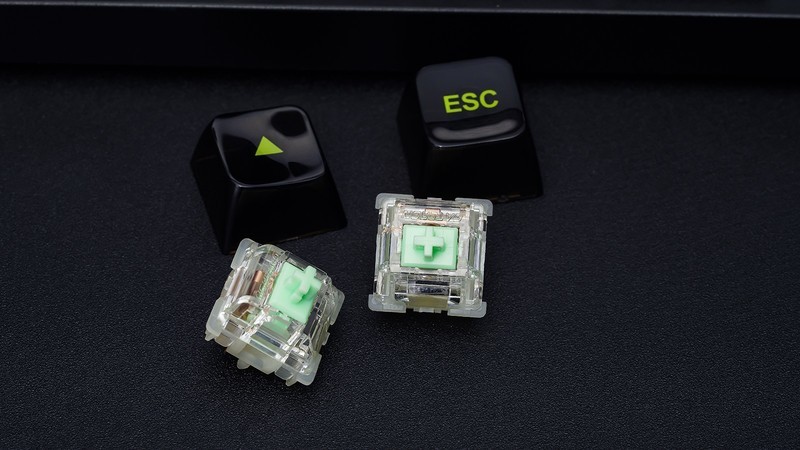 佳达隆小袋鼠轴配黑透键帽，迪摩F87三模机械键盘再进化