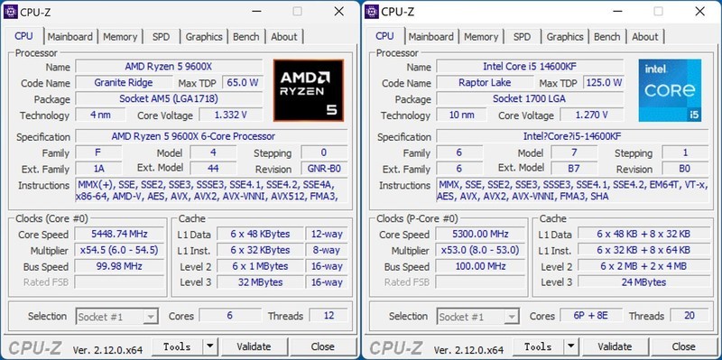 千元级游戏CPU哪家强？9600X VS 14600KF对比评测告诉你答案