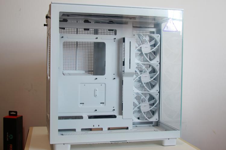 完美海景房！让电脑焕发新生，NZXT H9 flow机箱、艾湃电竞魔立方360水冷散热开箱体验