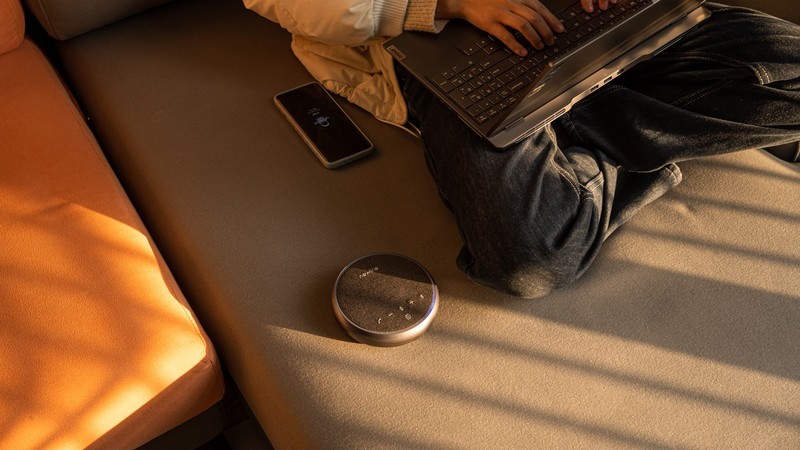 Newline 蓝牙全向麦NewPie，会议好助手，也是生活好伙伴