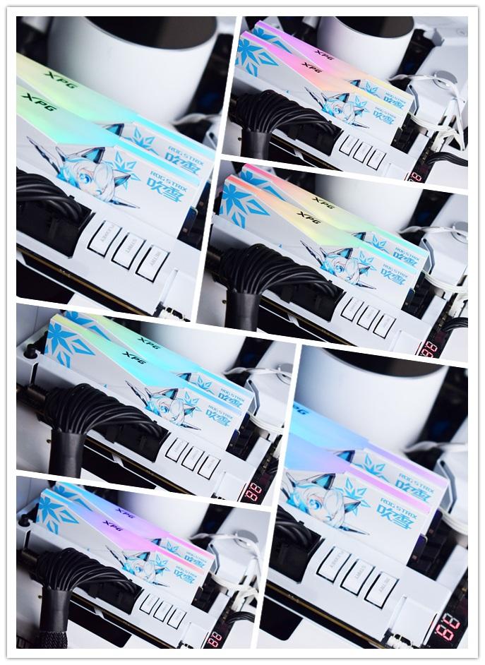 XPG龙耀LANCER吹雪联名内存DDR5 6000开箱试玩：高频低延迟+二次元