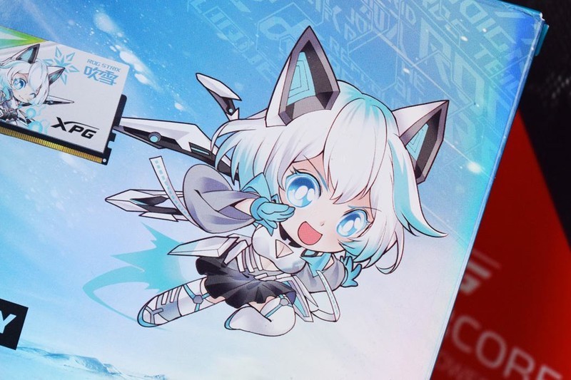 XPG龙耀LANCER吹雪联名内存DDR5 6000开箱试玩：高频低延迟+二次元
