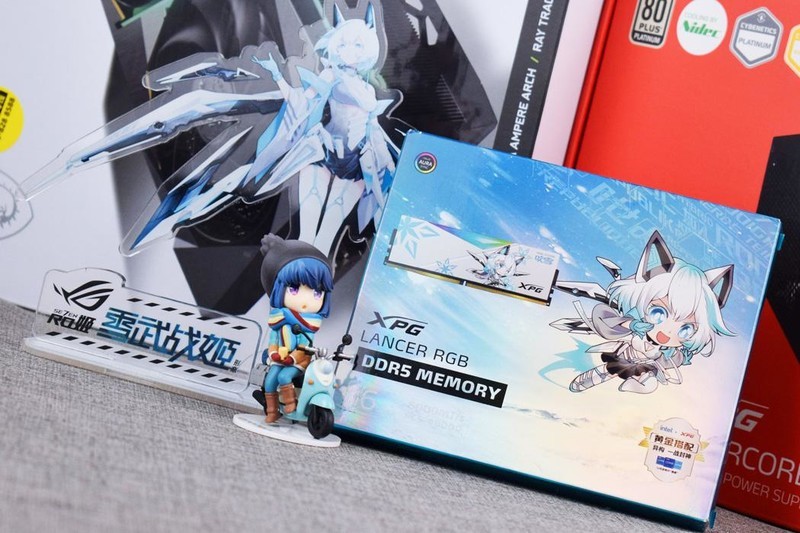 XPG龙耀LANCER吹雪联名内存DDR5 6000开箱试玩：高频低延迟+二次元