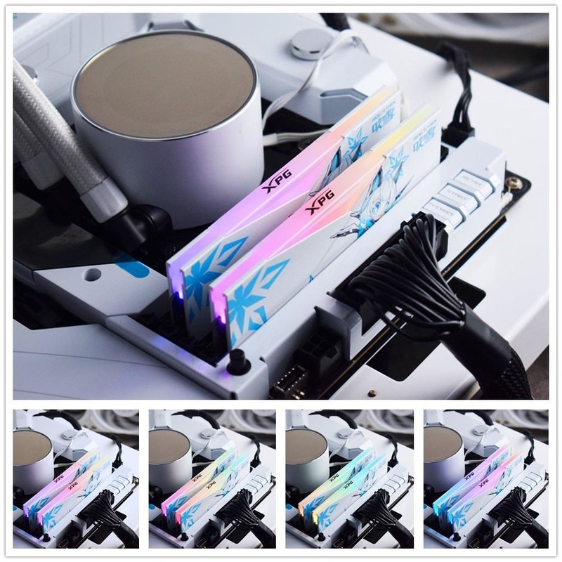 XPG龙耀LANCER吹雪联名内存DDR5 6000开箱试玩：高频低延迟+二次元