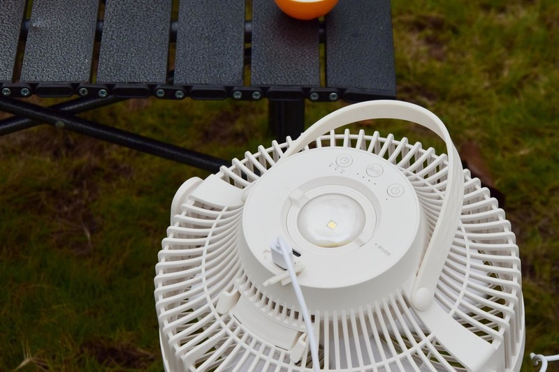 春夏季精致露营，幸福感装备怎么选？七彩叮当户外电扇上手体验