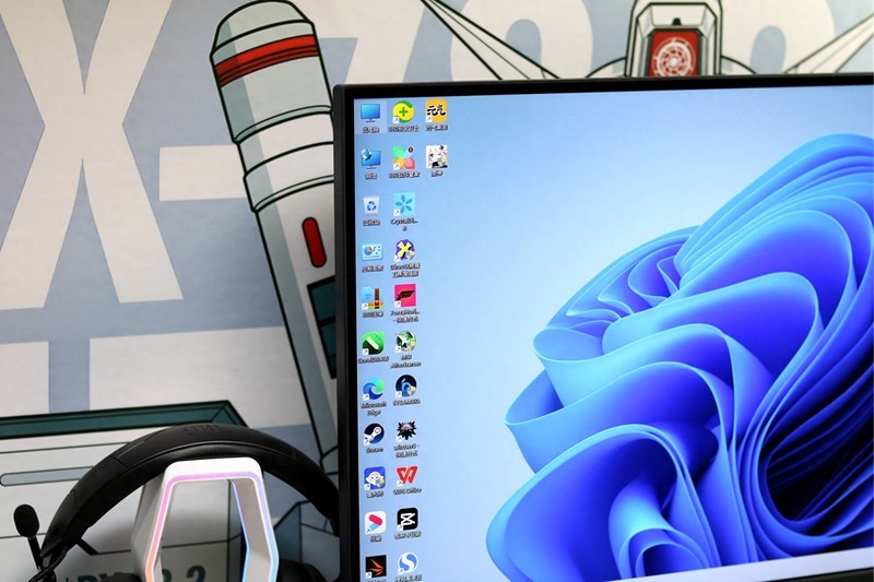 联想ThinkVision 27寸显示器，2K分辨率硬件防蓝光，内置2W音响