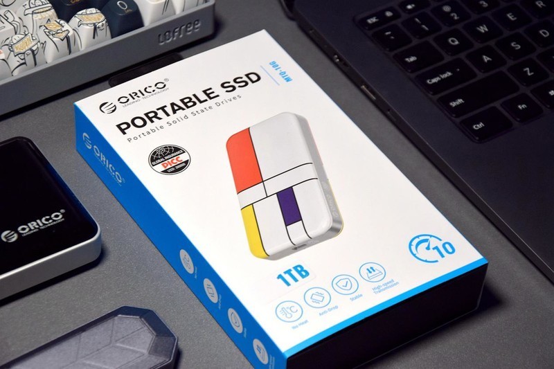 最高40Gbps速率，颜值性能兼具的ORICO蒙太奇固态移动硬盘