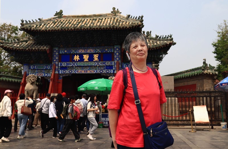 参观山东曲阜孔庙、孔府、孔林(四）