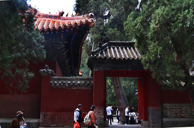 参观山东曲阜孔庙、孔府、孔林(四）