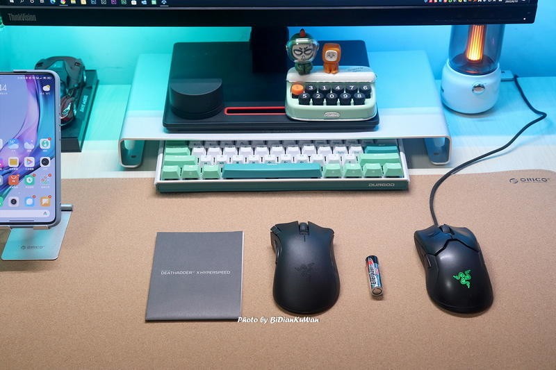 手感超好的无线鼠标，唯一缺憾是无灯，雷蛇炼狱蝰蛇V2 X极速版上手体验