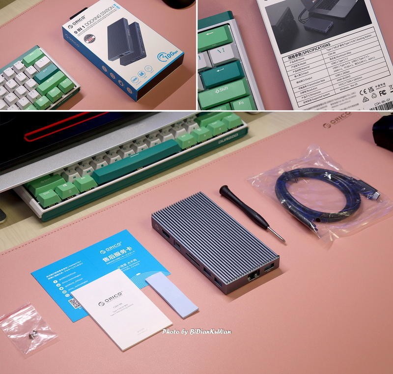 ORICO九合一HUB：固态硬盘和扩展坞想干的事儿，它一个人包圆了