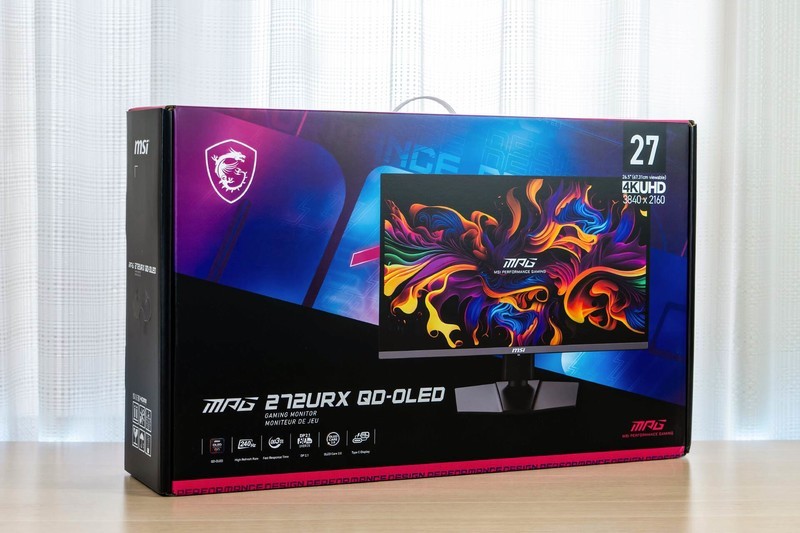 黄金尺寸，最接近“完美”的显示器，微星MPG 272URX QD-OLED体验