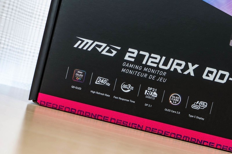 黄金尺寸，最接近“完美”的显示器，微星MPG 272URX QD-OLED体验