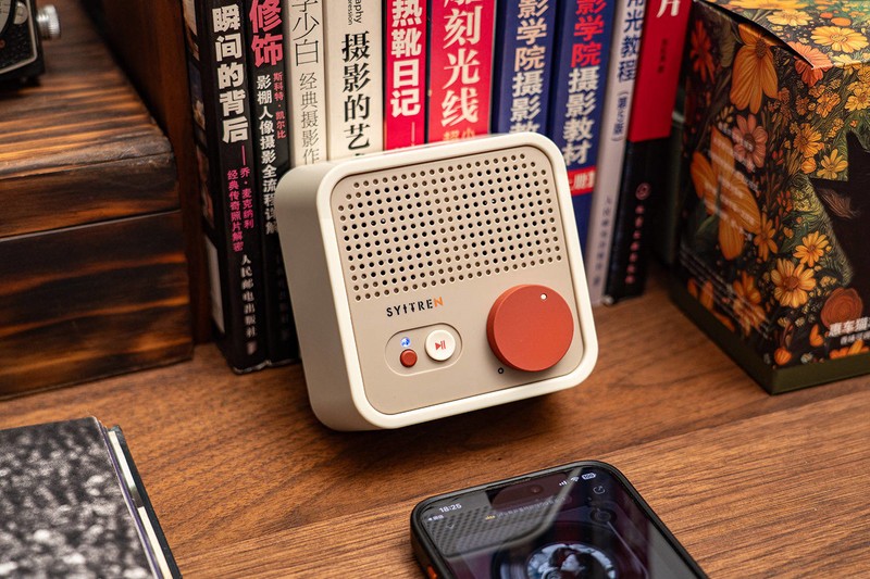 桔点设计商店操刀：赛塔林Syitren N100，长在审美点上的蓝牙音箱