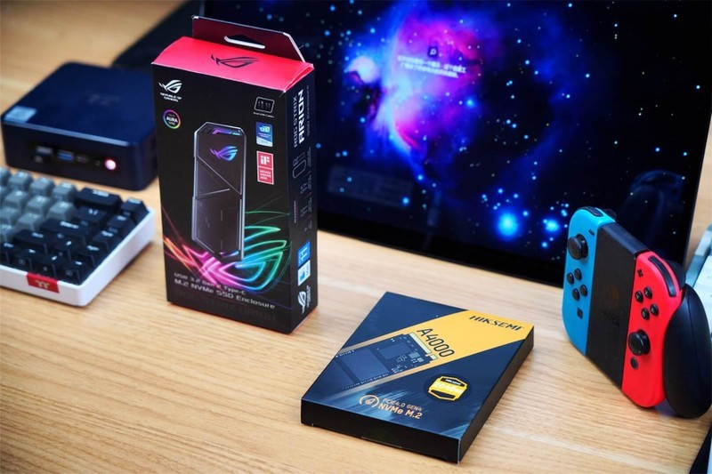 强强联手，ROG 幻影STRIX ARION硬盘盒&海康存储A4000 SSD值得拥有！