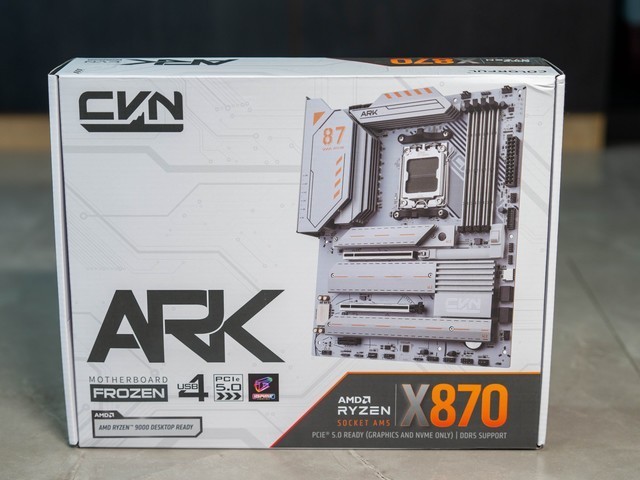 一键超频，游戏更省心，七彩虹CVN X870 ARK FROZEN方舟主板评测