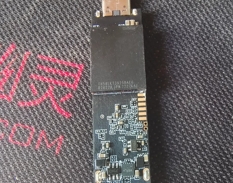 DIY的SM2320 BiCS5不掉速固态U盘，SM2320量产工具下载，SM2320量产开卡