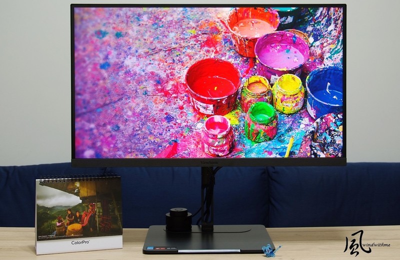 ViewSonic ColorPro VP2776 Pantone认证附校色器专业屏幕开箱