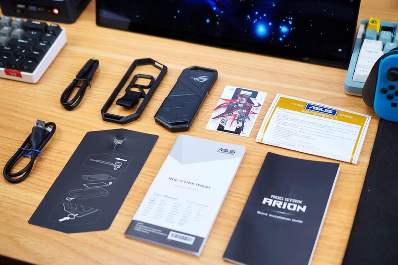 强强联手，ROG 幻影STRIX ARION硬盘盒&海康存储A4000 SSD值得拥有！