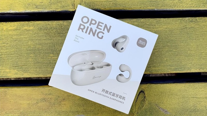 开放式耳机液态气囊新玩法，冇心open ring开放式蓝牙耳机