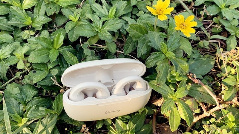 开放式耳机液态气囊新玩法，冇心open ring开放式蓝牙耳机