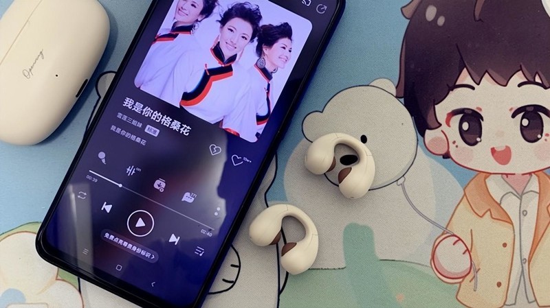 开放式耳机液态气囊新玩法，冇心open ring开放式蓝牙耳机